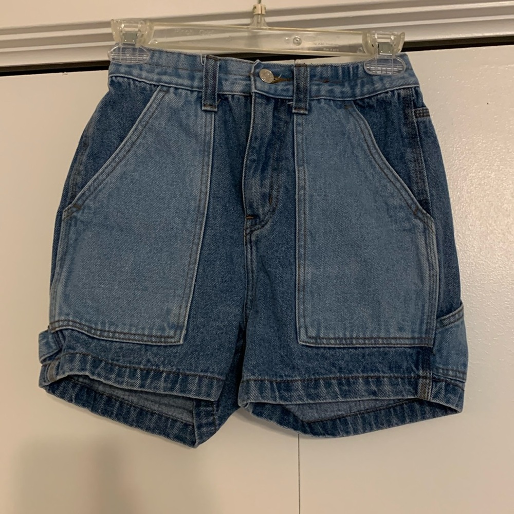 Simple society denim shorts